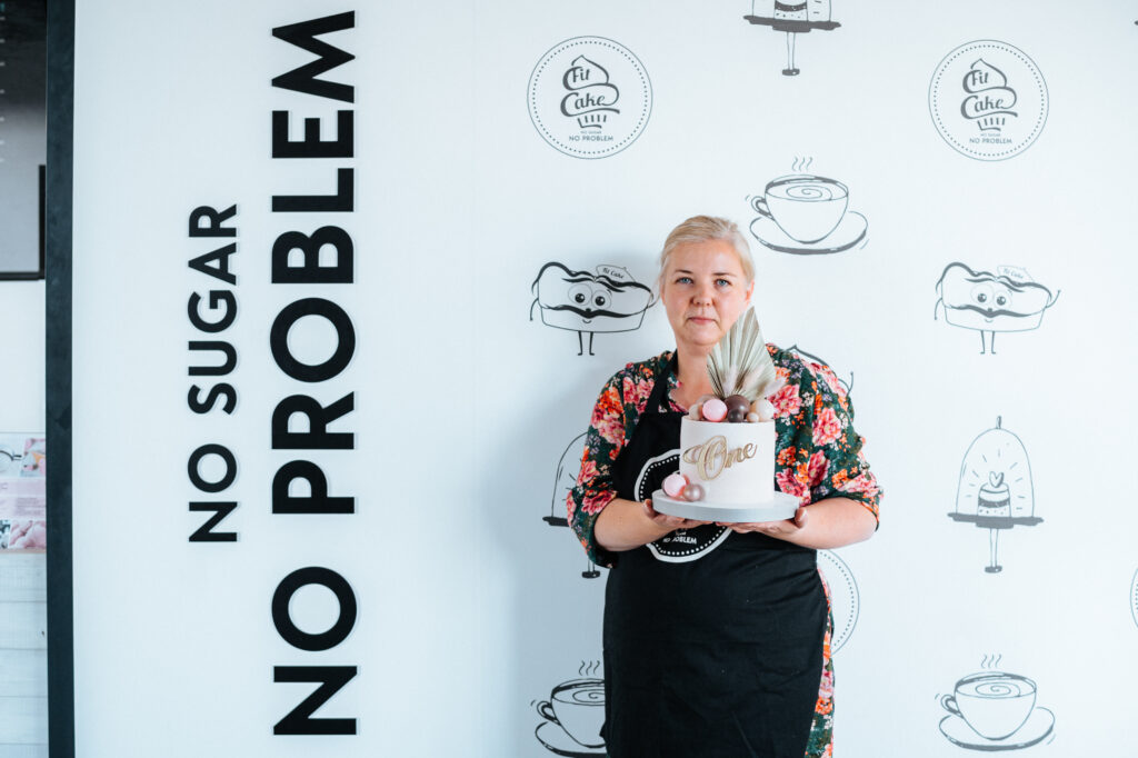 Magdalena na szkoleniu Fit Cake 2022